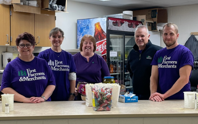White Rock & Goodhue Staff Volunteer at concessions